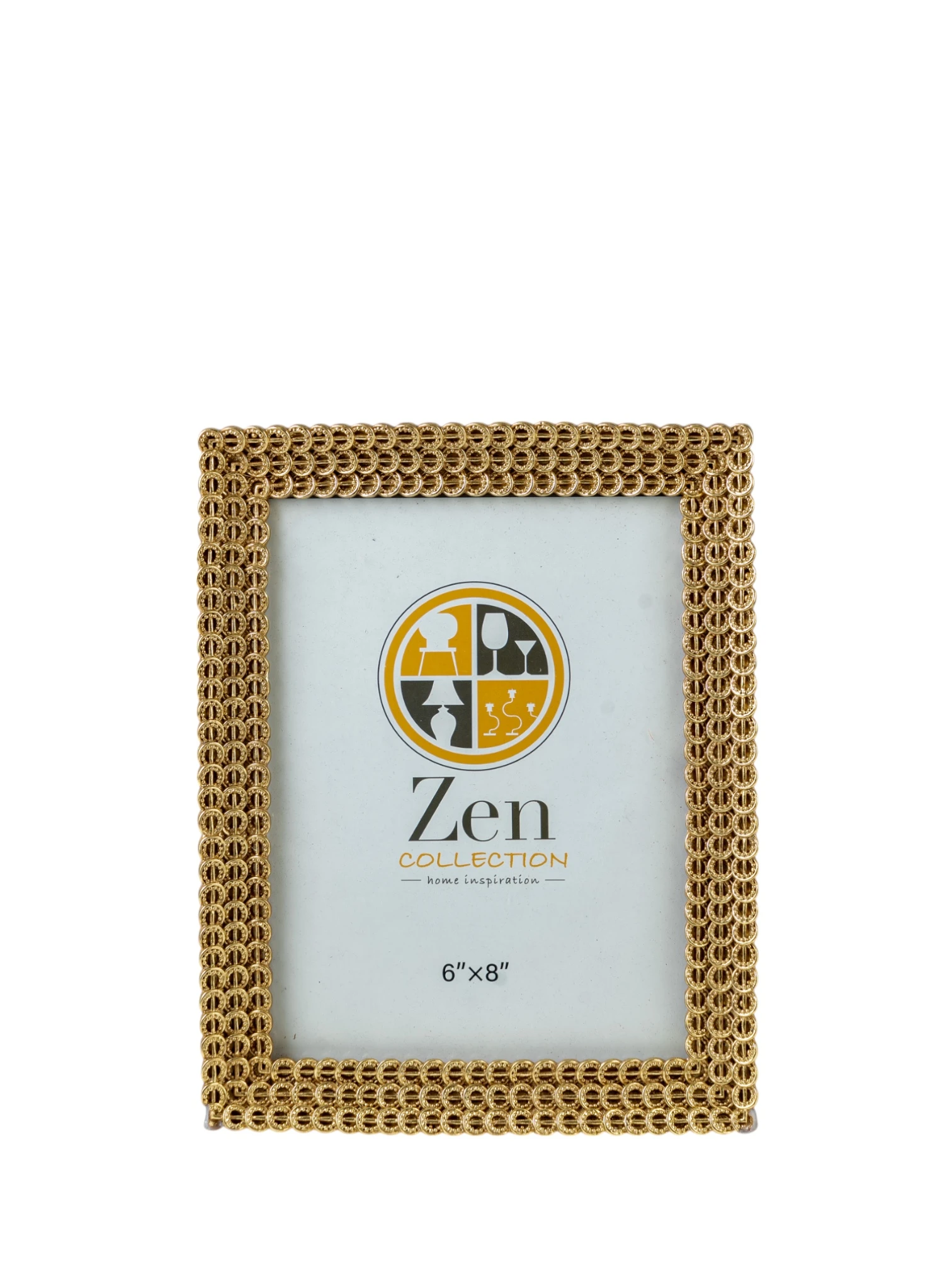 POLYRESIN GOLD PHOTO FRAME 6X8