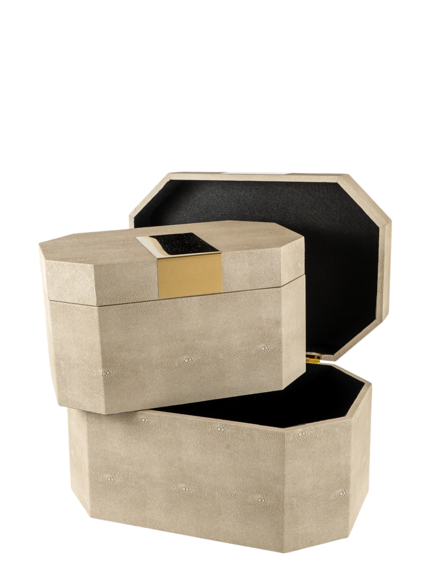 SMALL BOX BEIGE PUM LEATHER WITH METAL GOLD