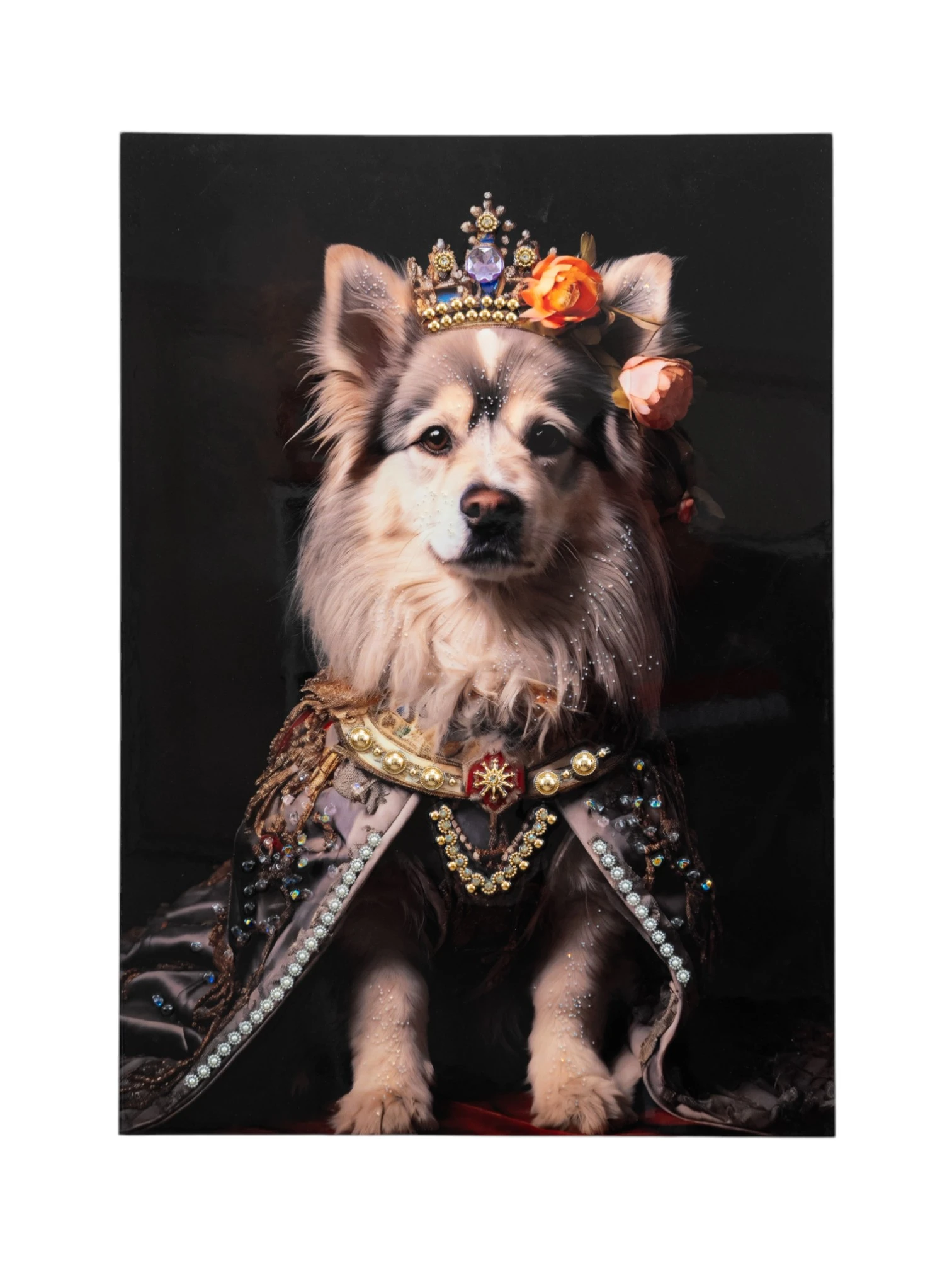 FRAME LASSY W GREY TUNIC HIGH GLOSSY