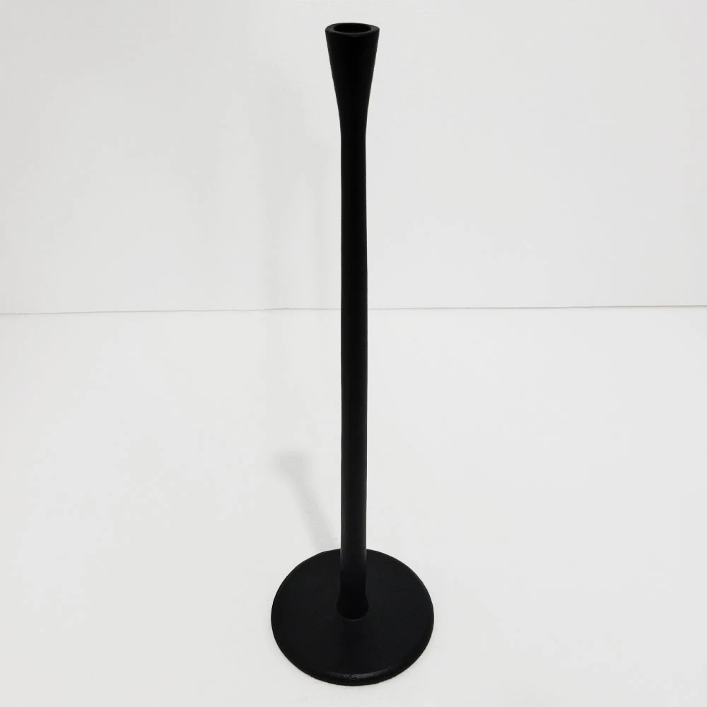 LYSE SMALL CANDLE HOLDER ALUMINIUM BLACK