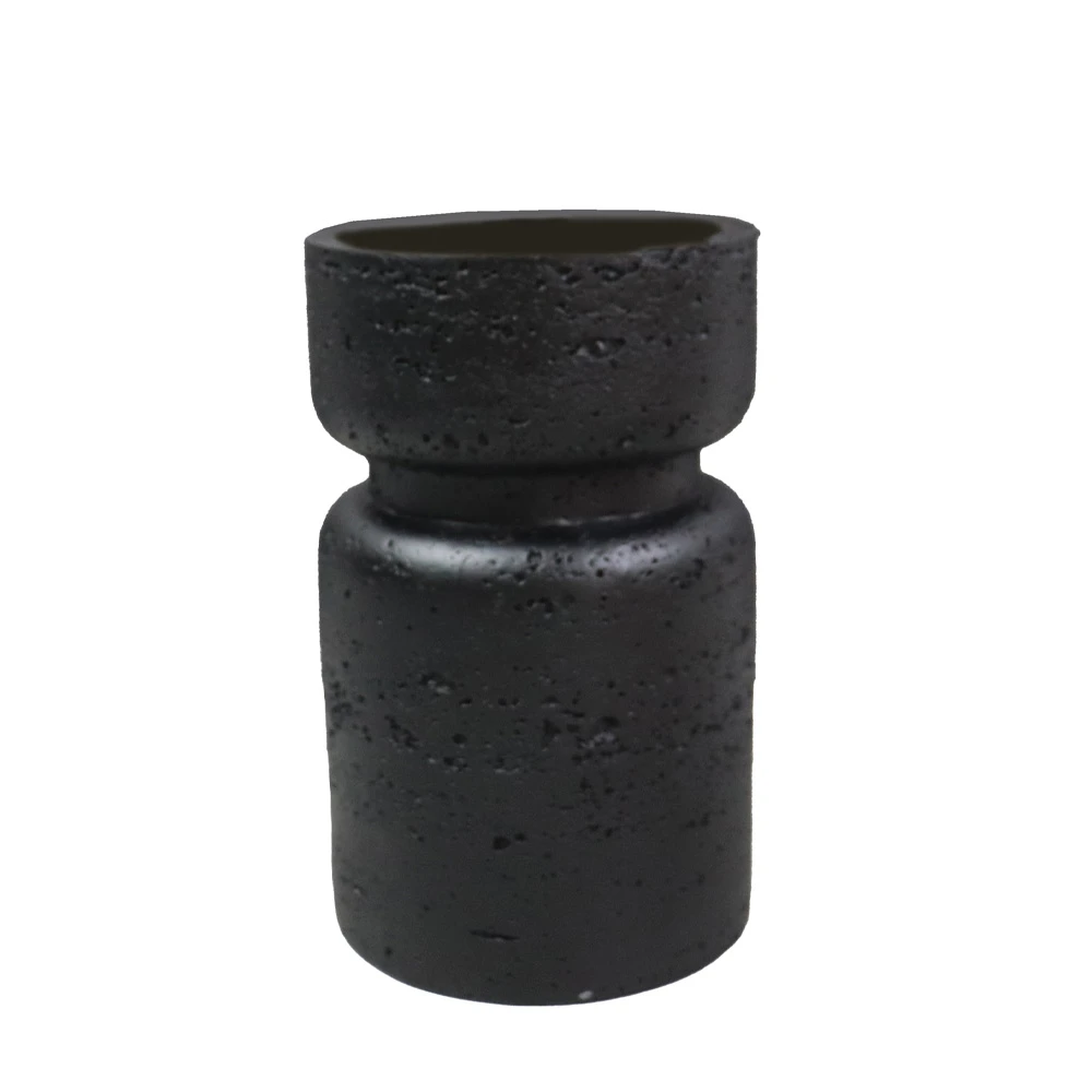 INGER CANDLE HOLDER RESIN BLACK