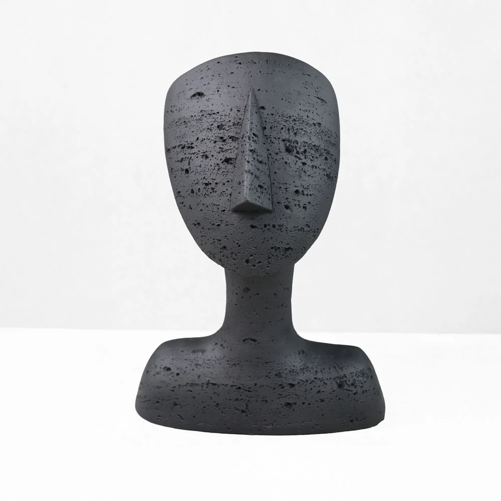 AURA II DECORATION FACE RESIN BLACK