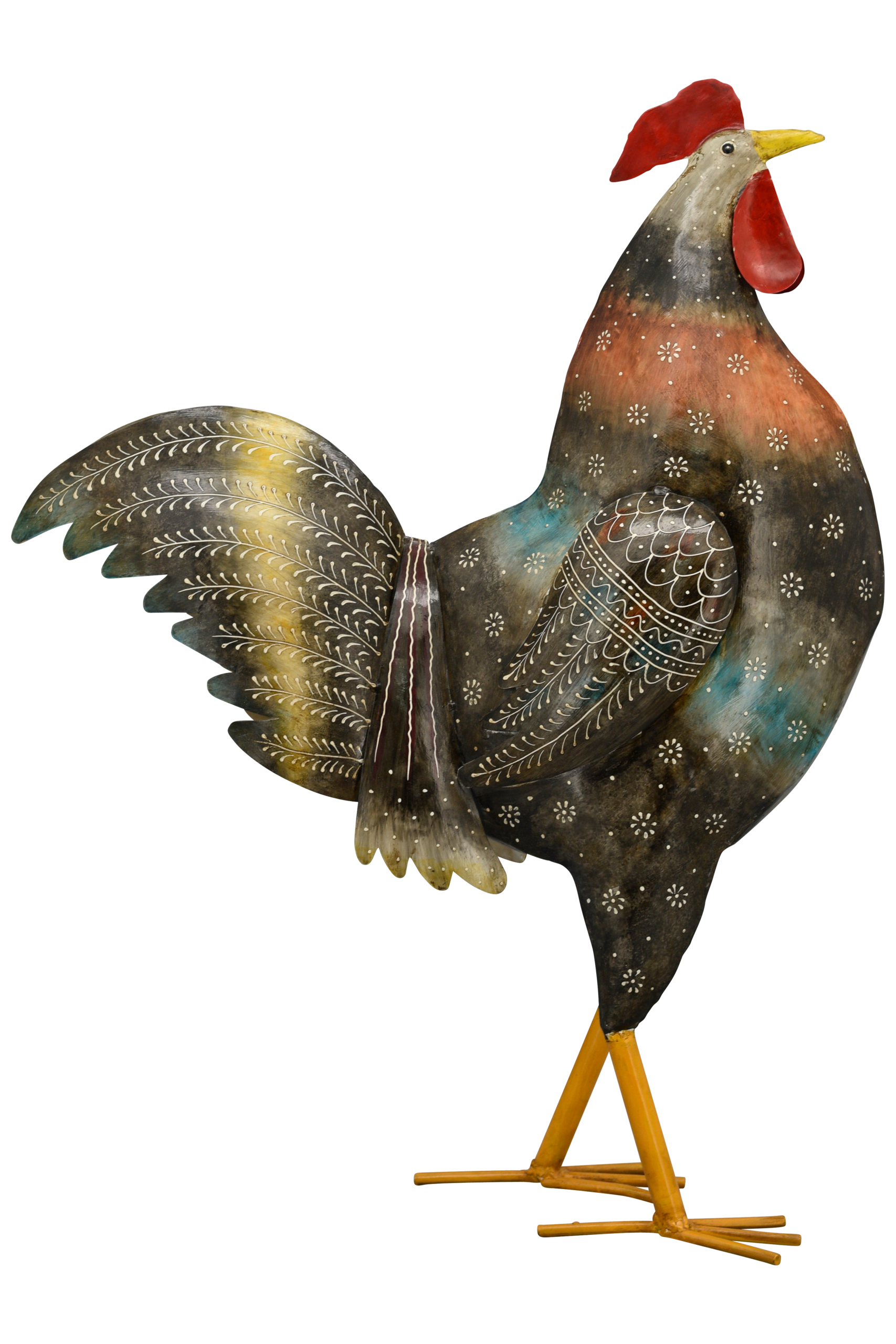 METAL ROOSTER KANU BLACK-BEIGE