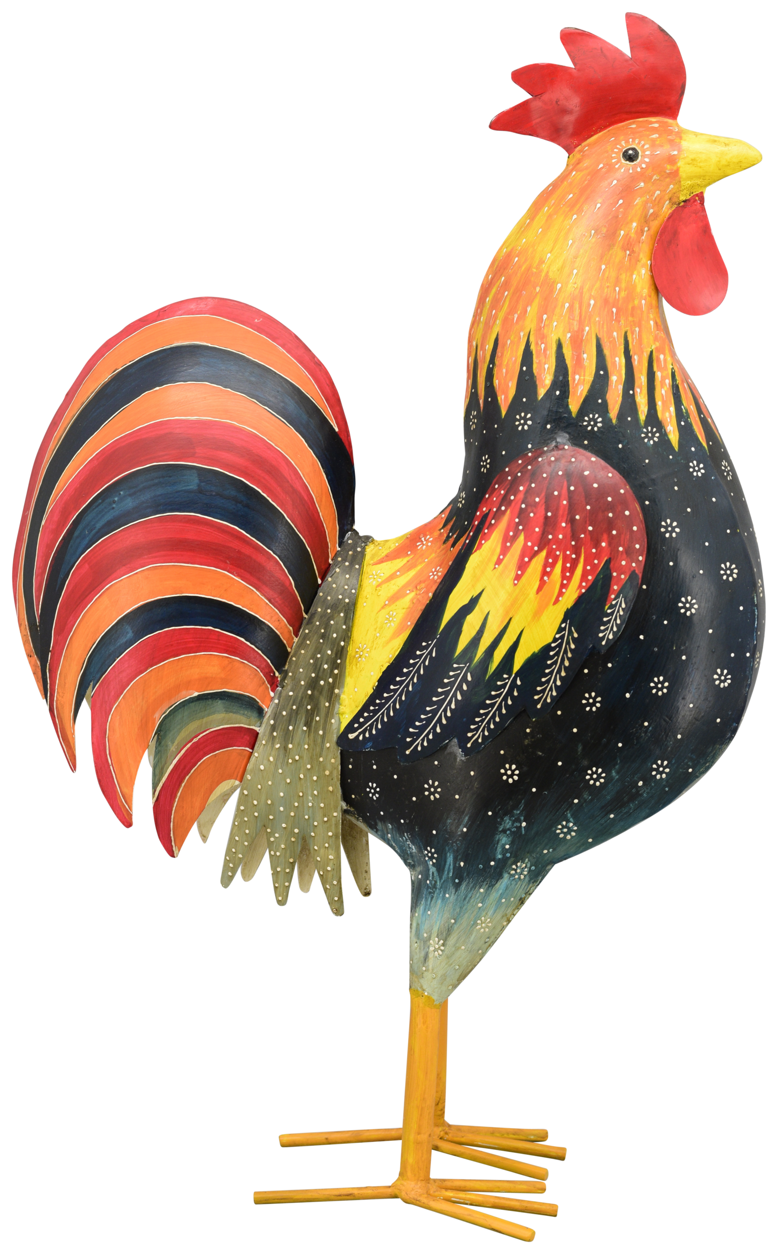 METAL ROOSTER KANU ORANGE-BLACK