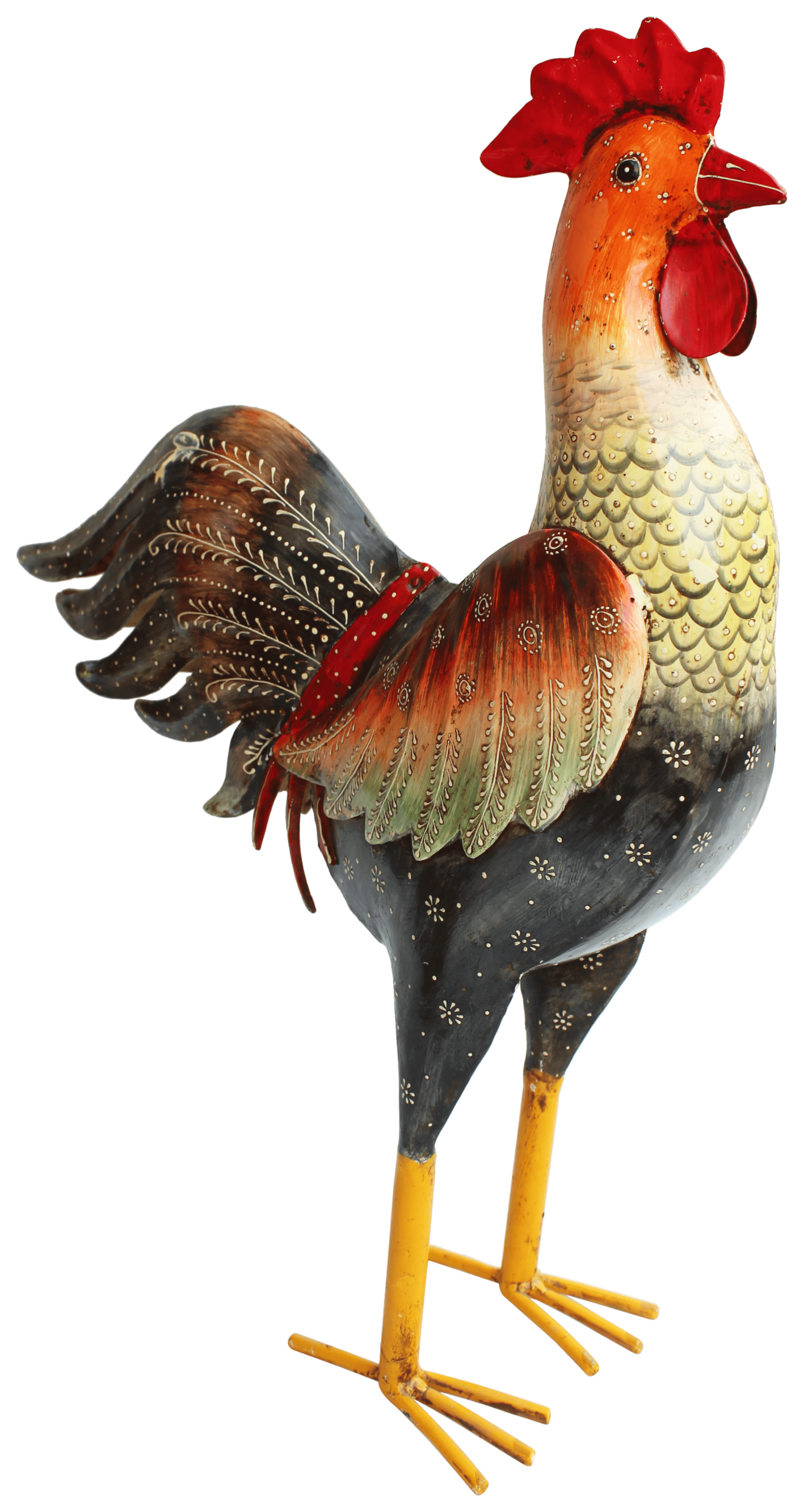 METAL HEN KANU CREAM-BLACK