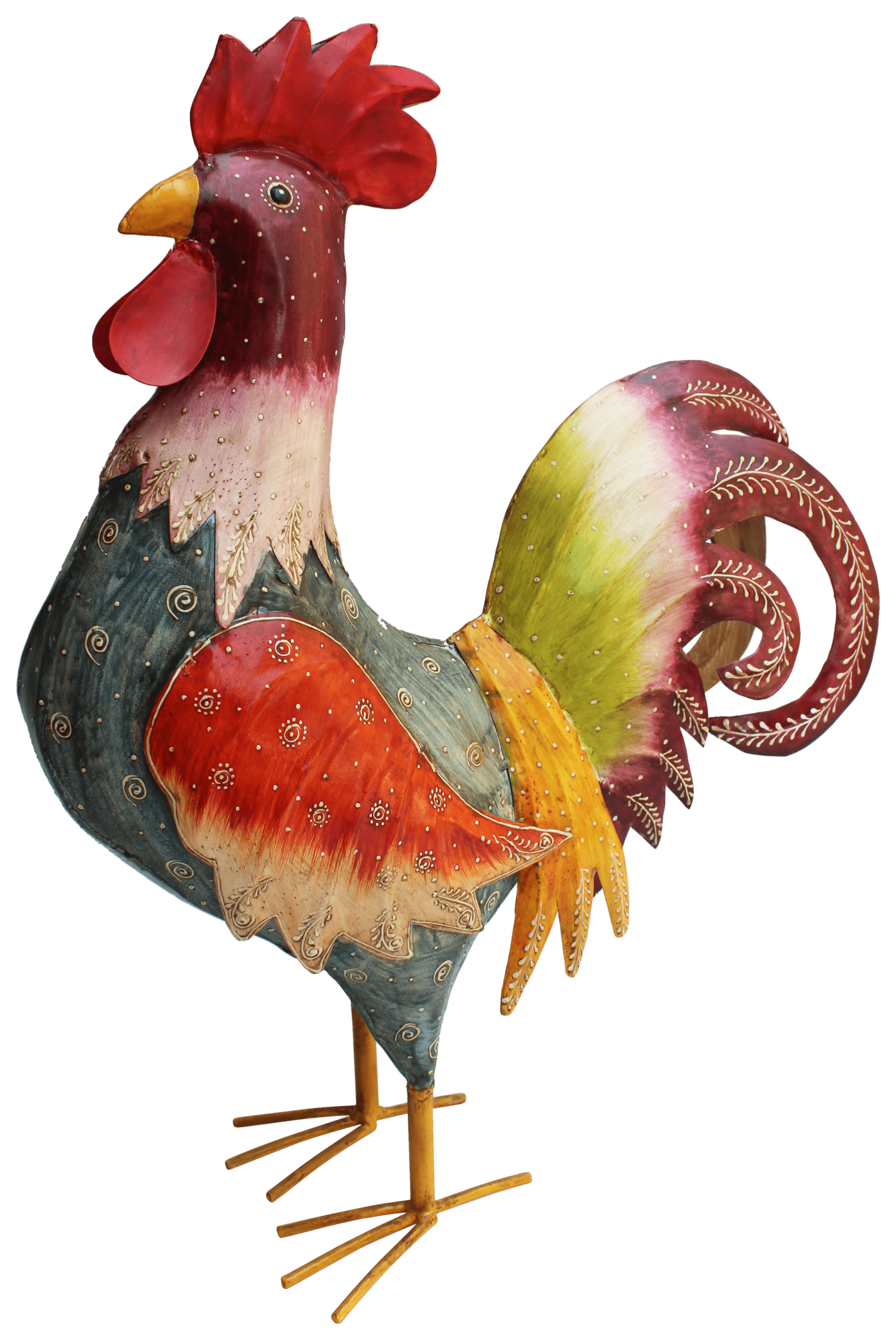 METAL ROOSTER KANU RED-BLACK