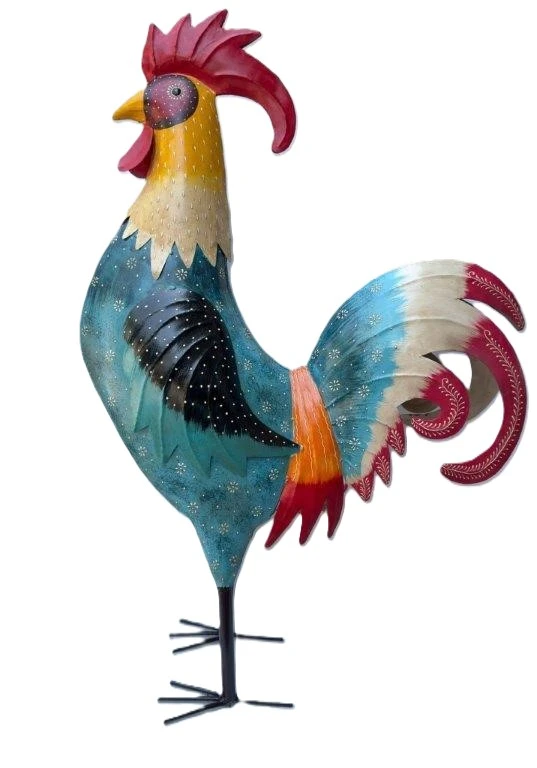 METAL BLUE ROOSTER KANU