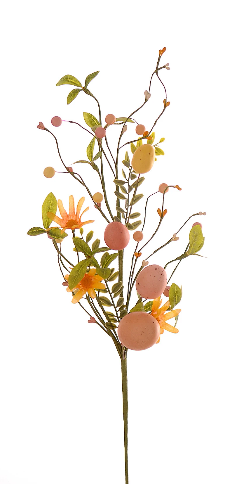 BRANCH WITH EGGS AND FLOWERS