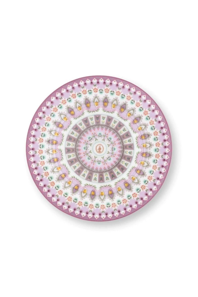 LILY&LOTUS COLLECTION LILAC PORCELAIN PLATE