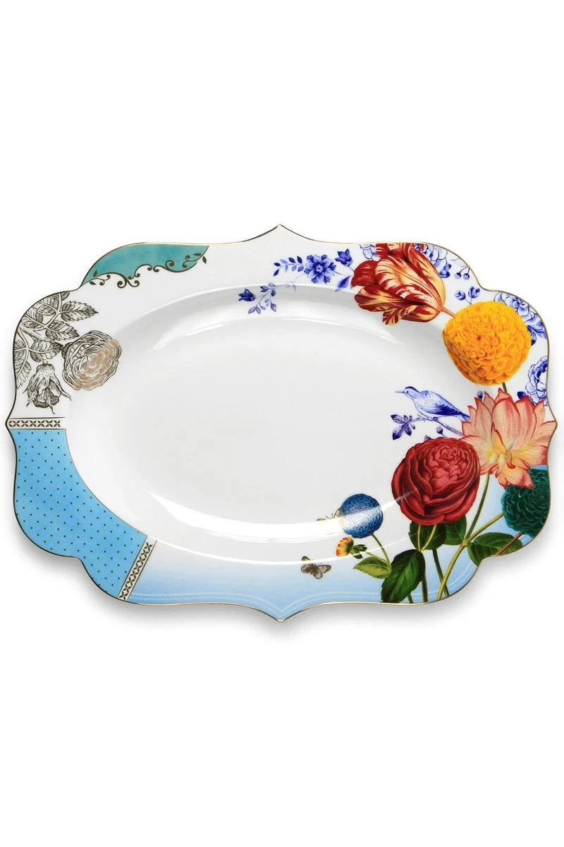 ROYAL MULTI COLLECTION PORCELAIN OVAL PLATTER