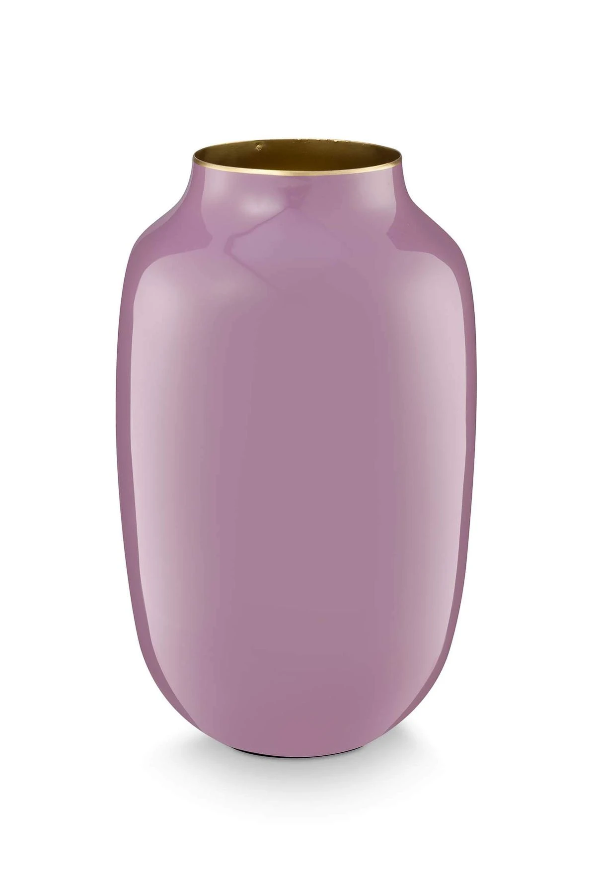 LILY&LOTUS COLLECTION LILAC VASE METAL OVAL