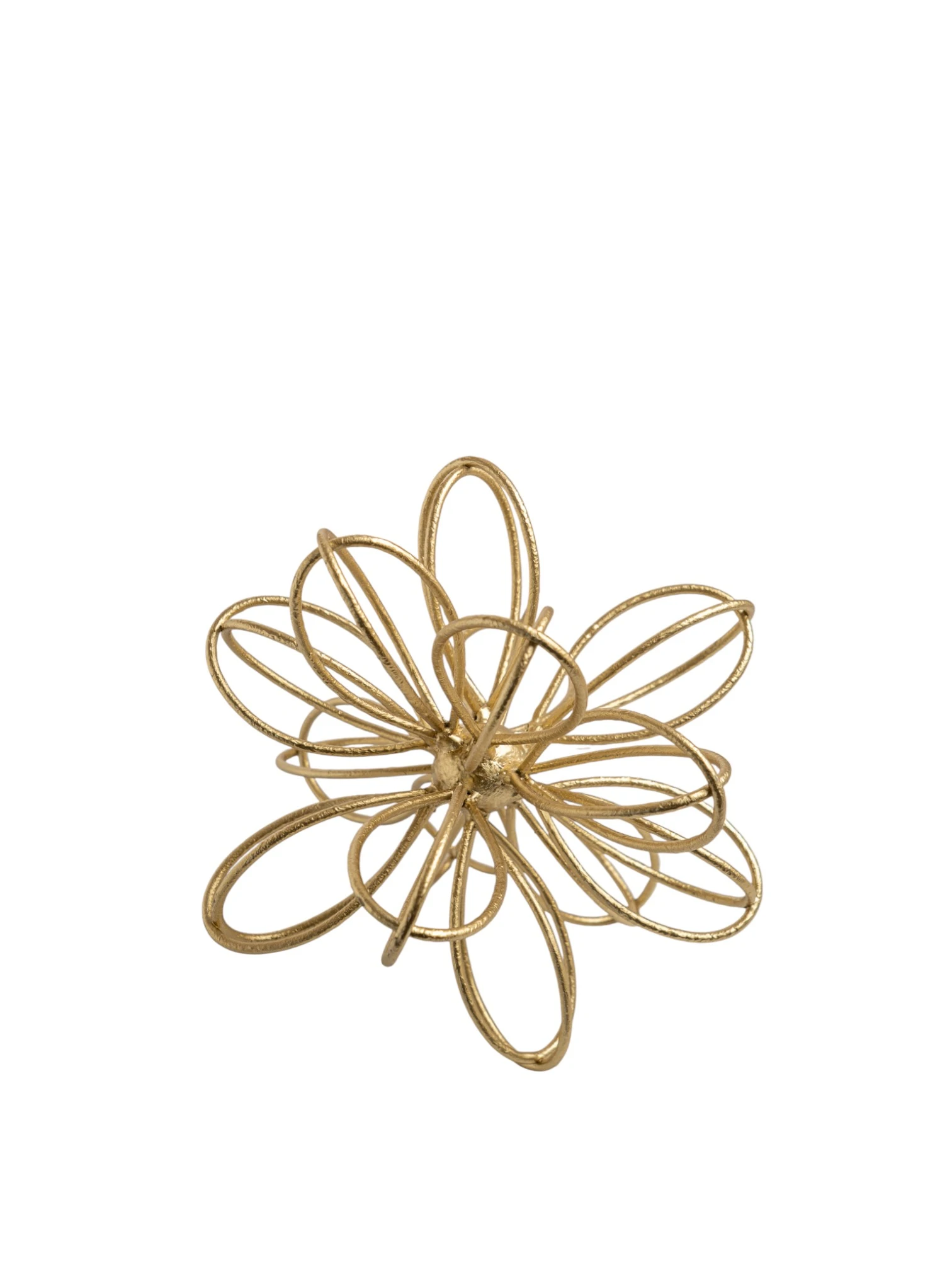 METAL LARGE GOLD TABLE DÉCOR