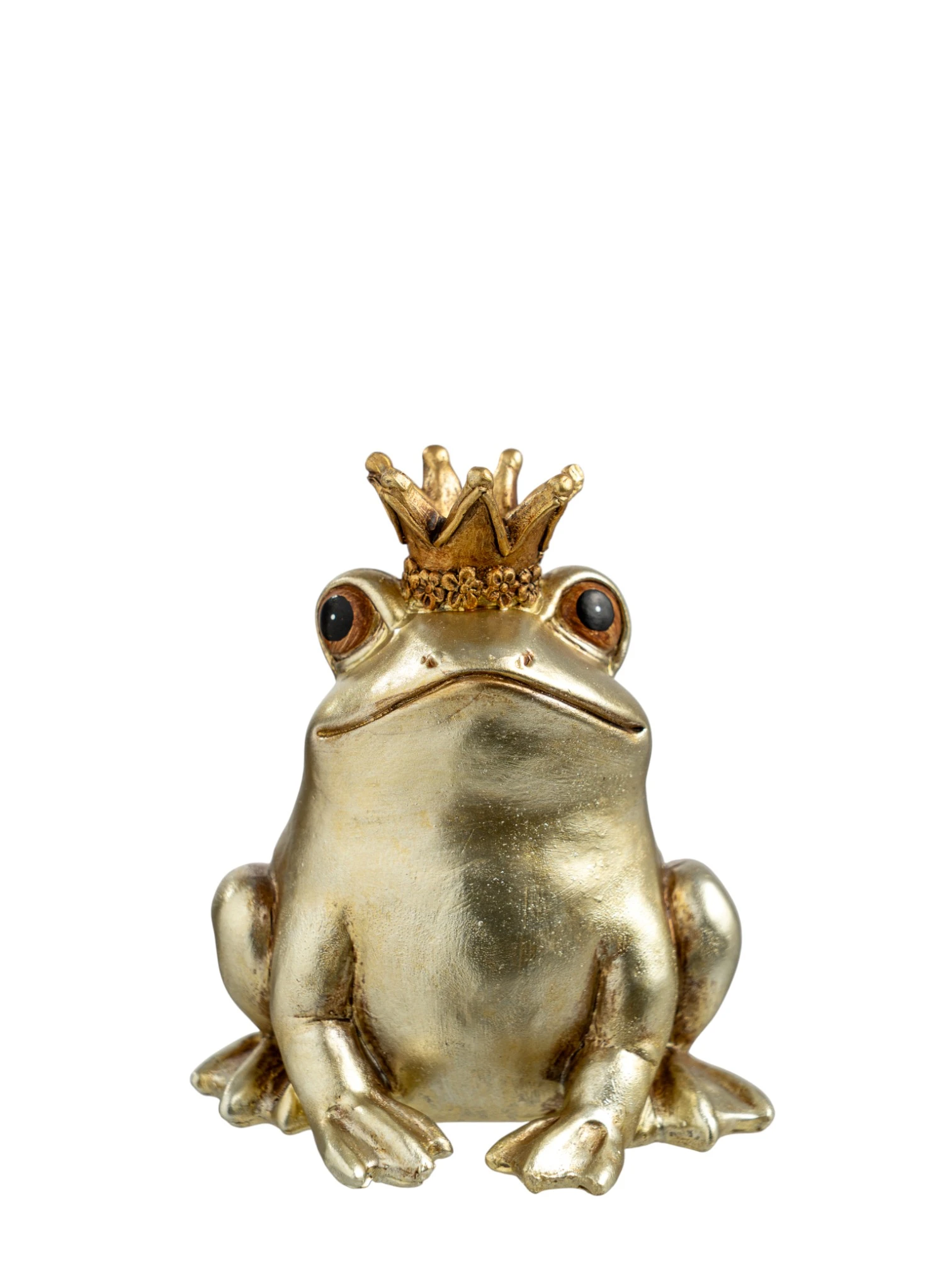 RESIN GOLD FROG