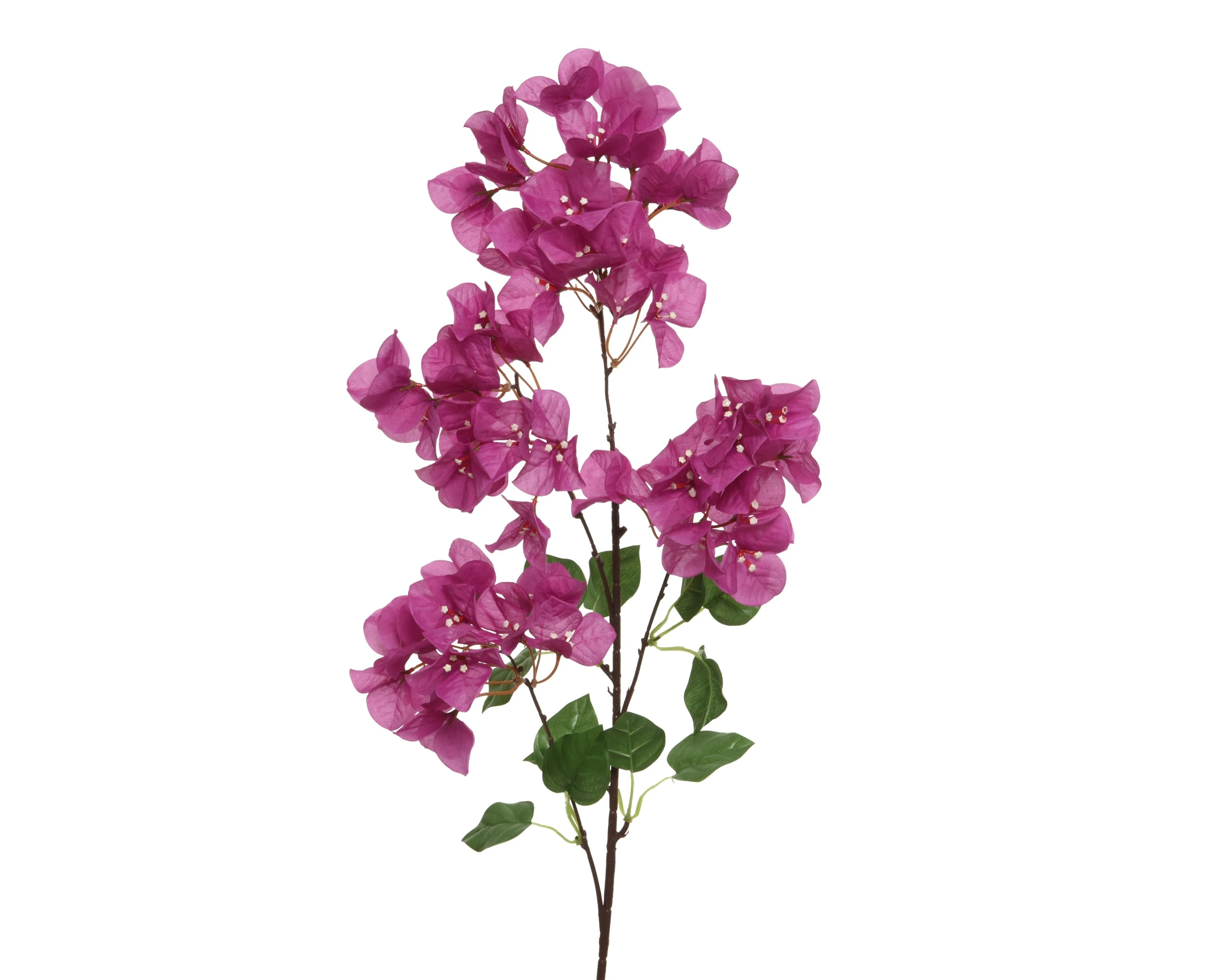 PURPLE BOUGAINVILLEA POLYESTER BRANCH