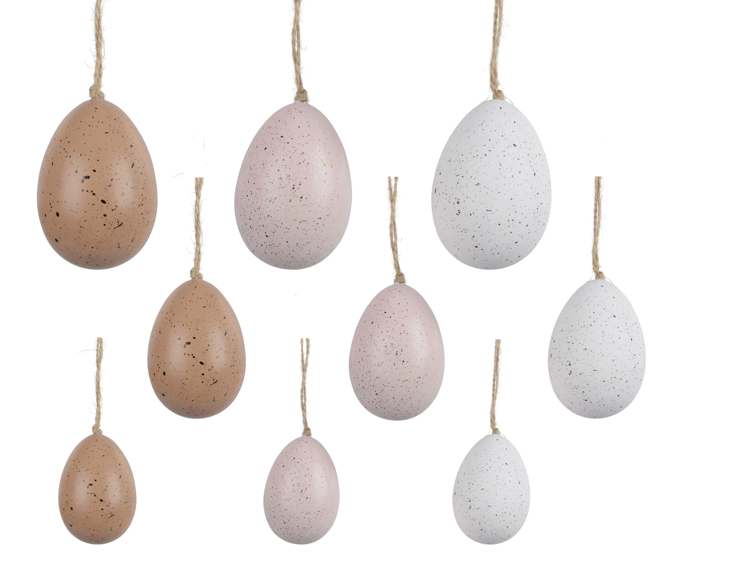 EGG POLYSTYRENE POLYBAG A 20 PCS WHITE/GREEN-BEIGE/BROWN