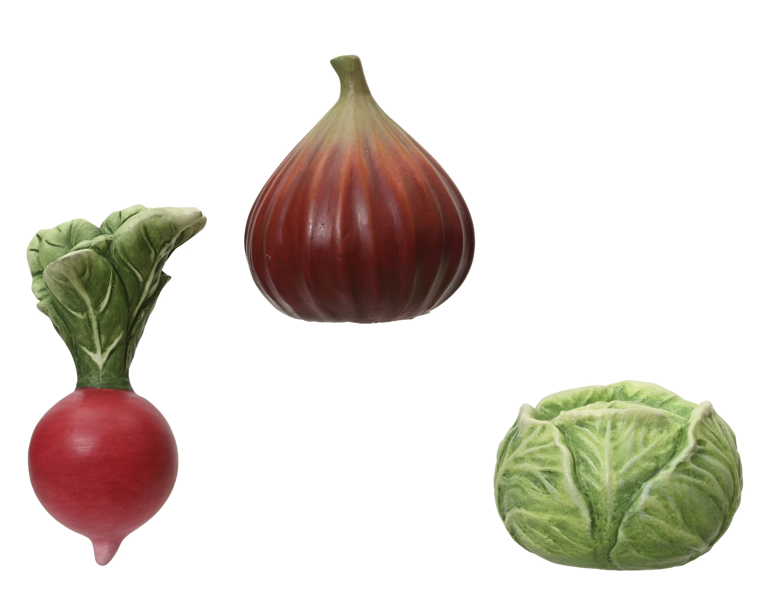 HANDMADE  VEGETABLE TERRACOTTA RADISH