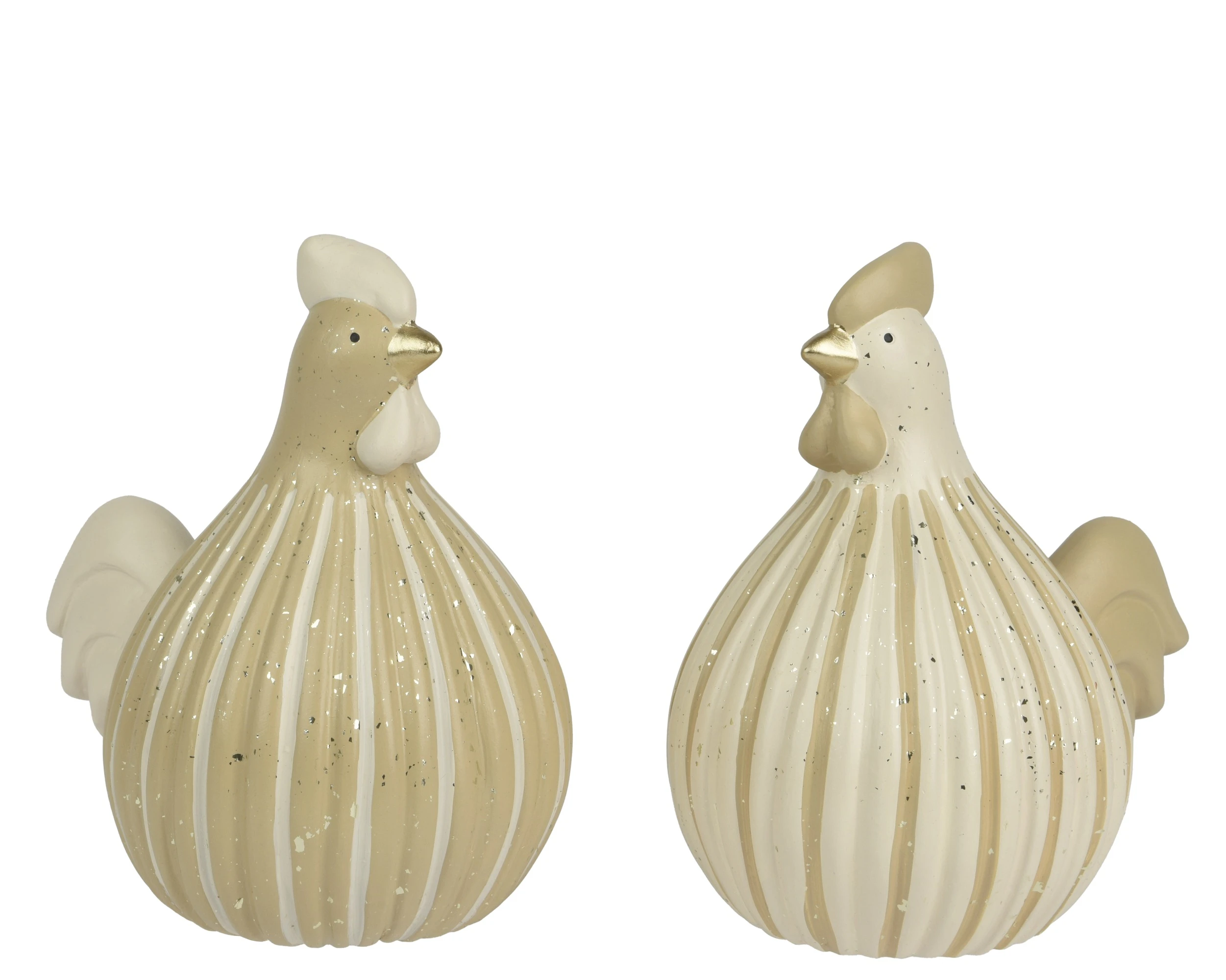 HANDMADE  LARGE CHICKEN TERRACOTTA SAND