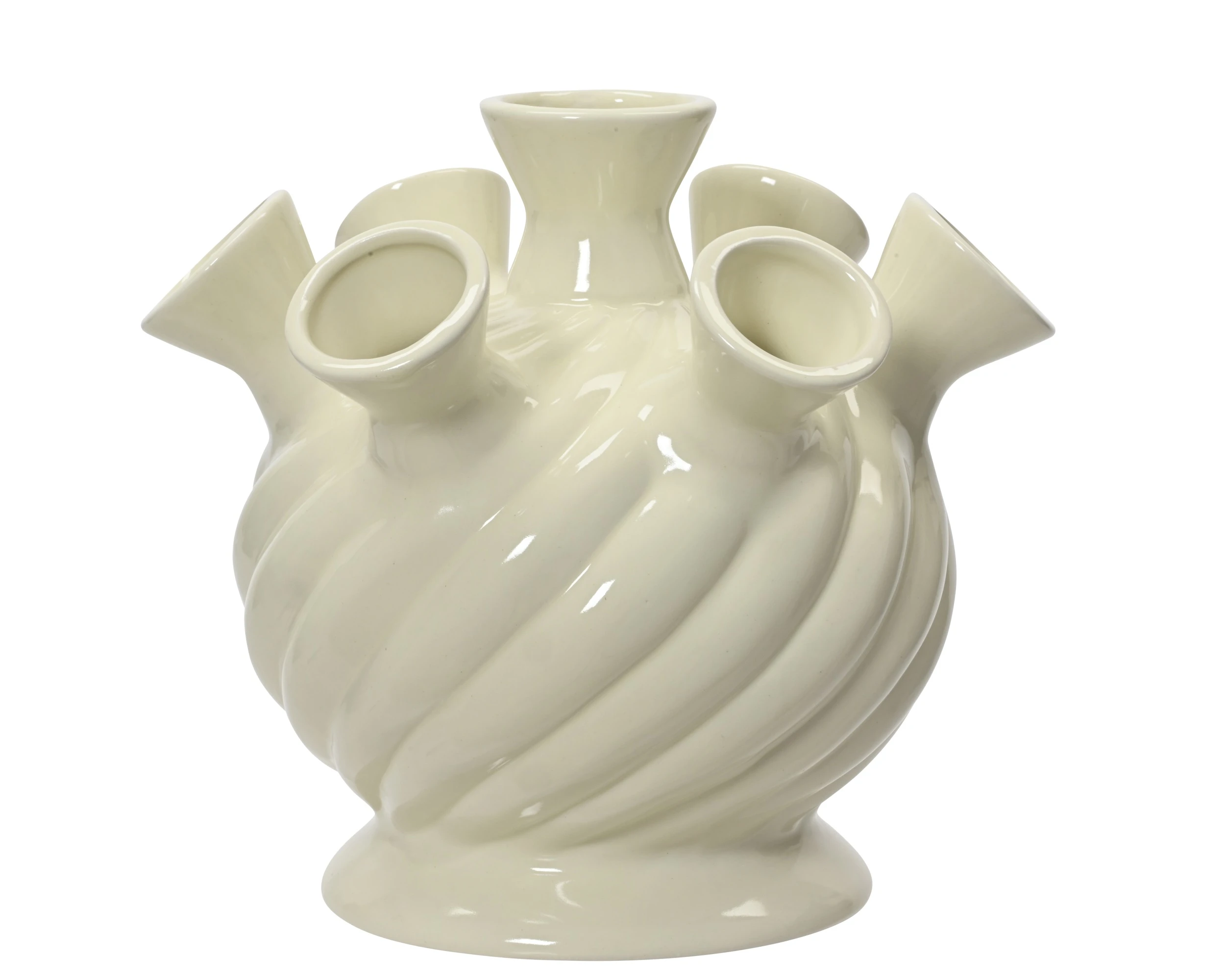 PORCELAIN OFF WHITE VASE