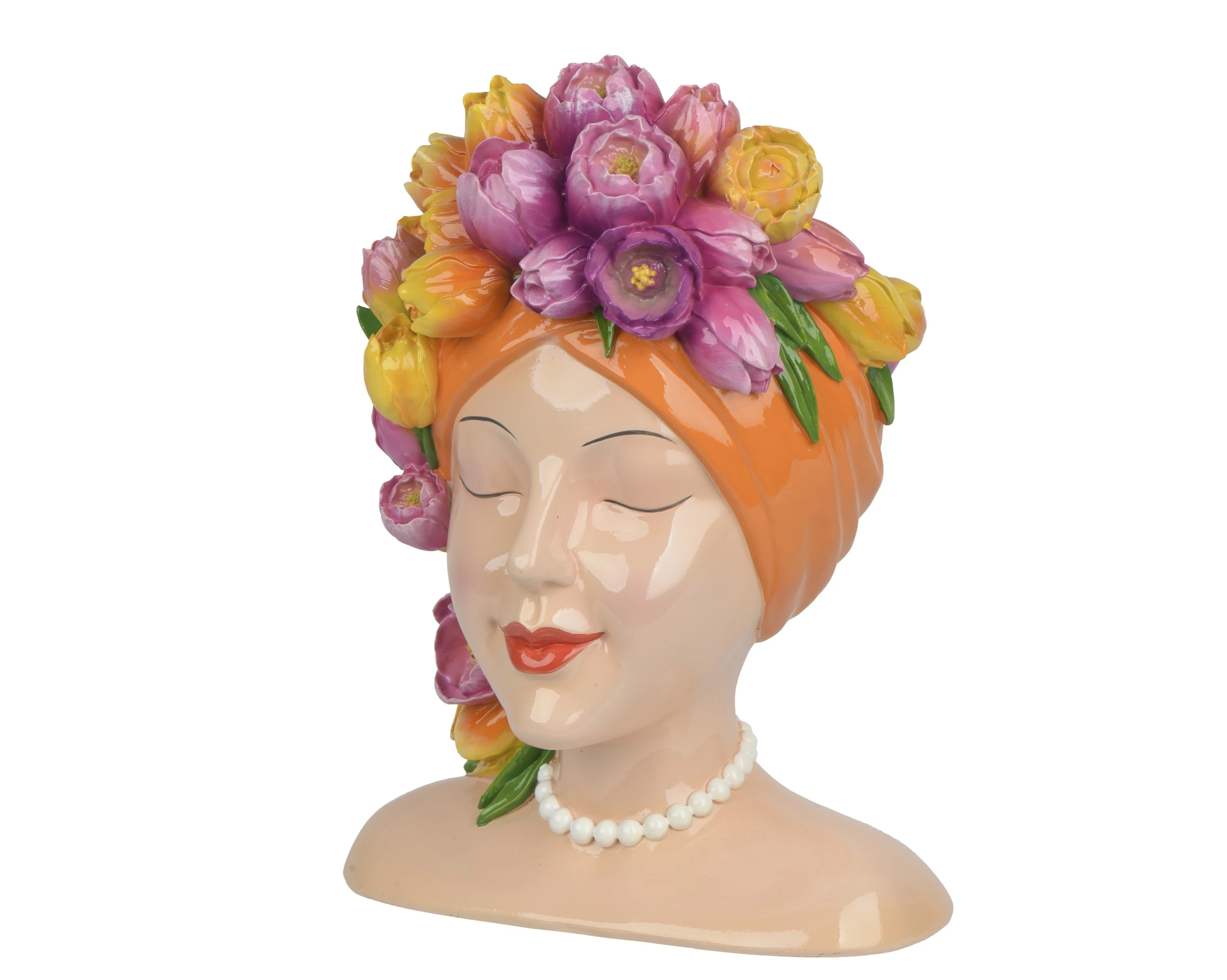 HANDMADE INDOOR WATERRESISTANT SMALL PLANTER RESIN