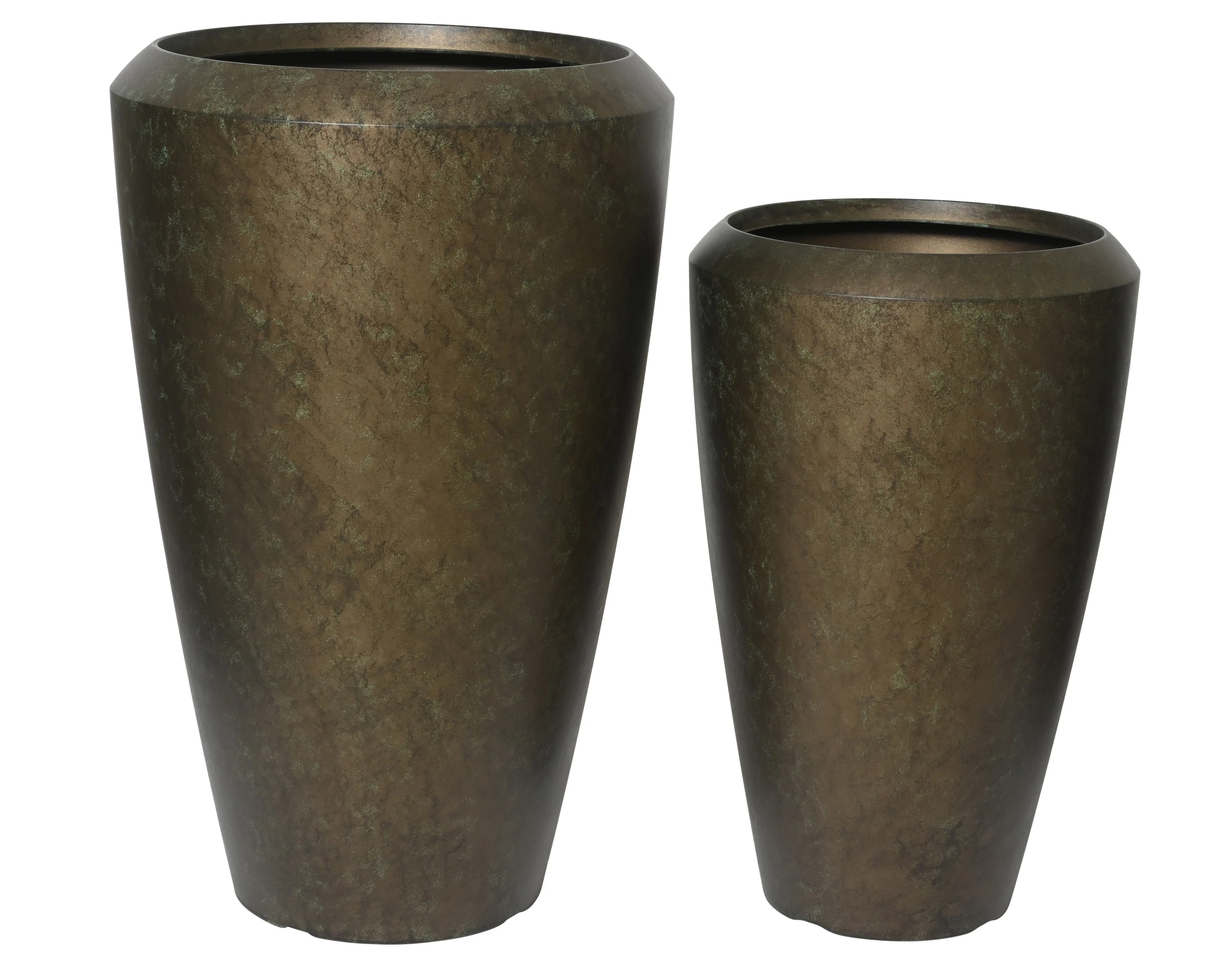 METAL ANTIQUE LEWISPLANTER PLASTIC VASE INDOOR/OUTDOOR