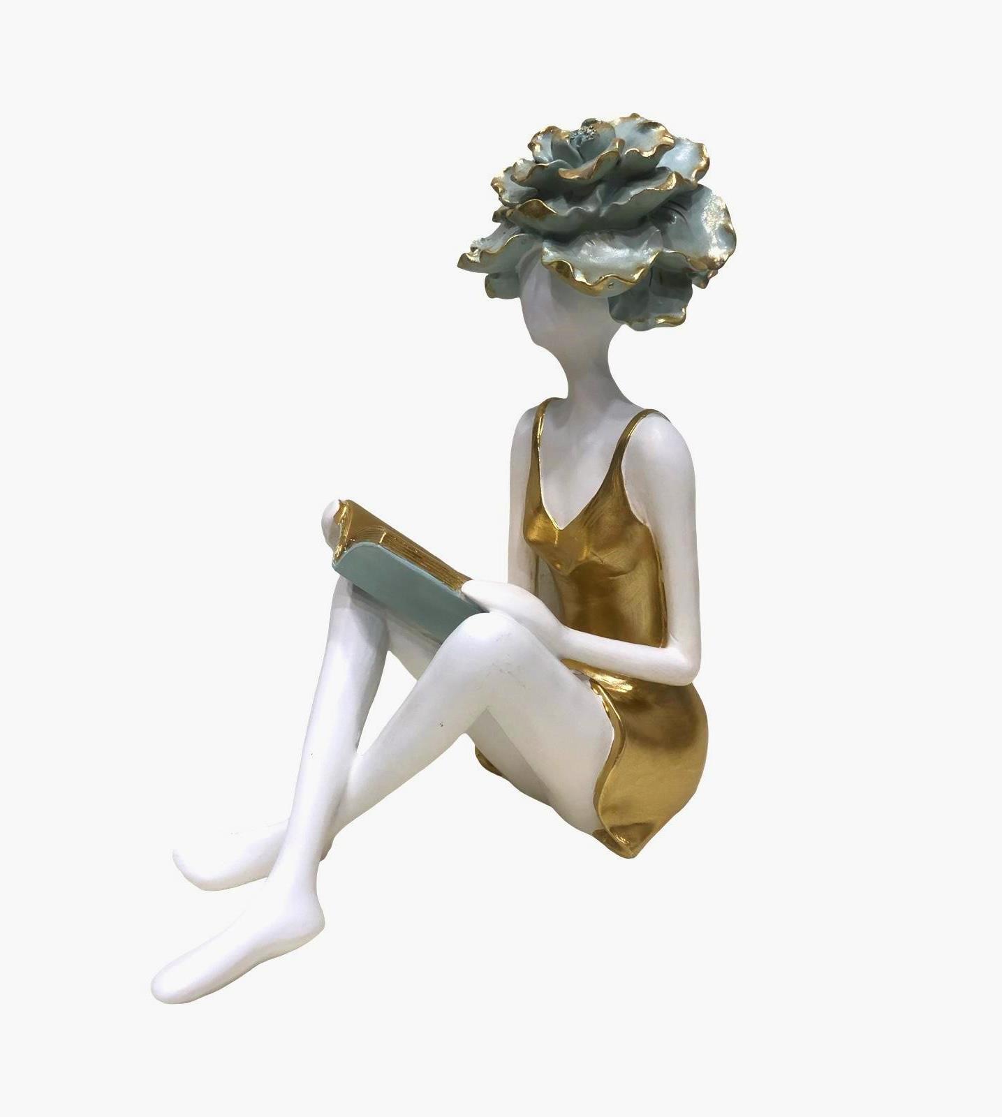 LADY WITH BOOK