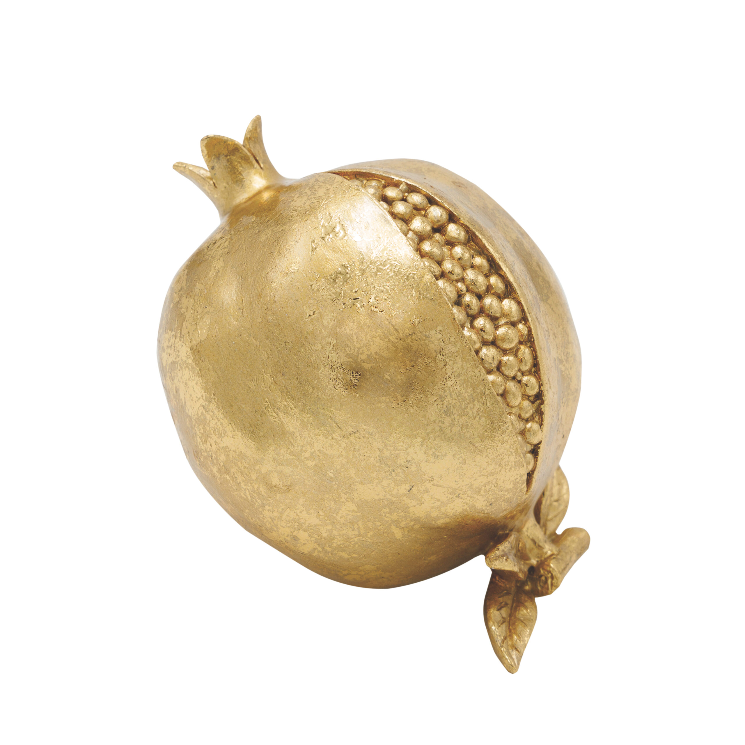 RESIN POMEGRANATE GOLD