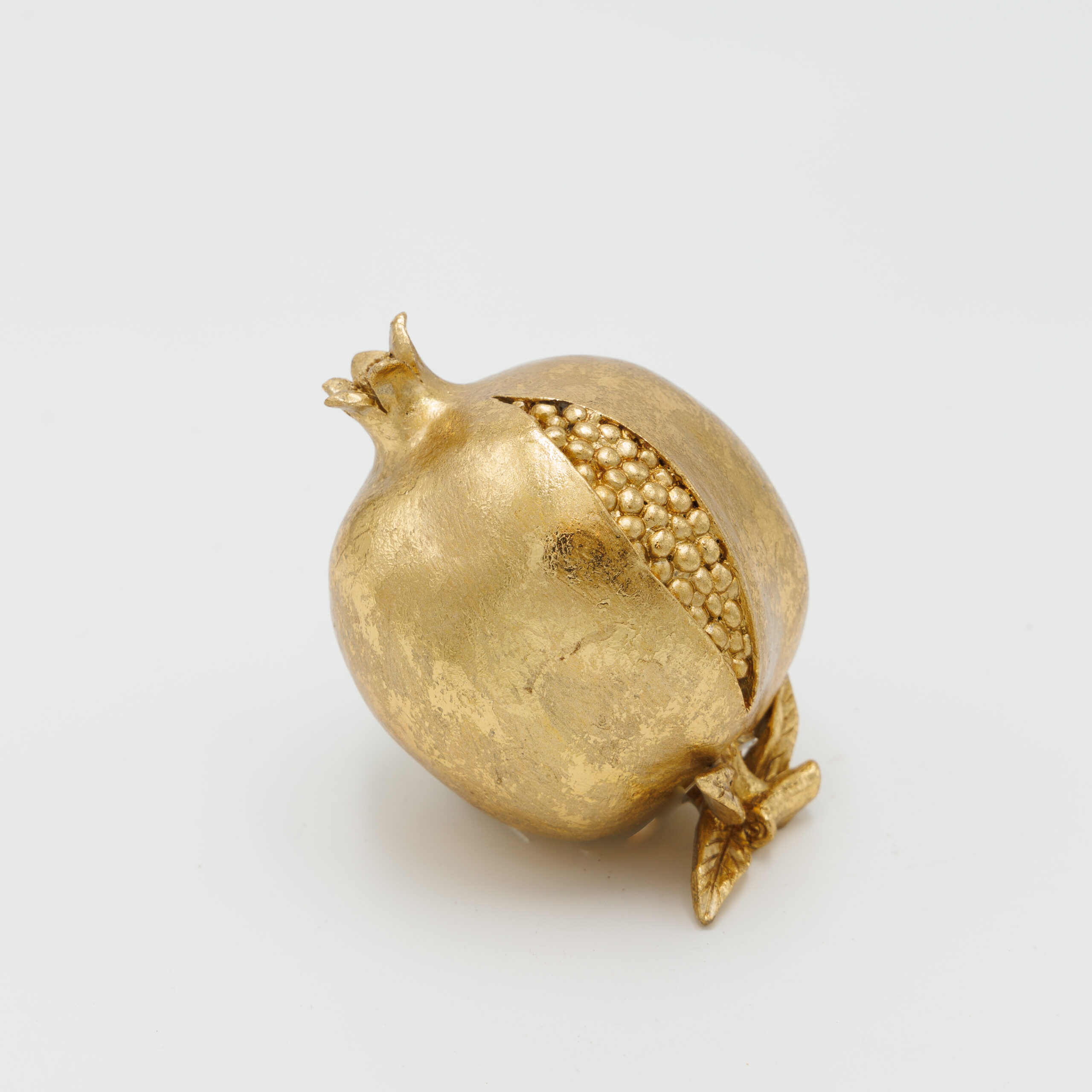 RESIN GOLD POMEGRANATE