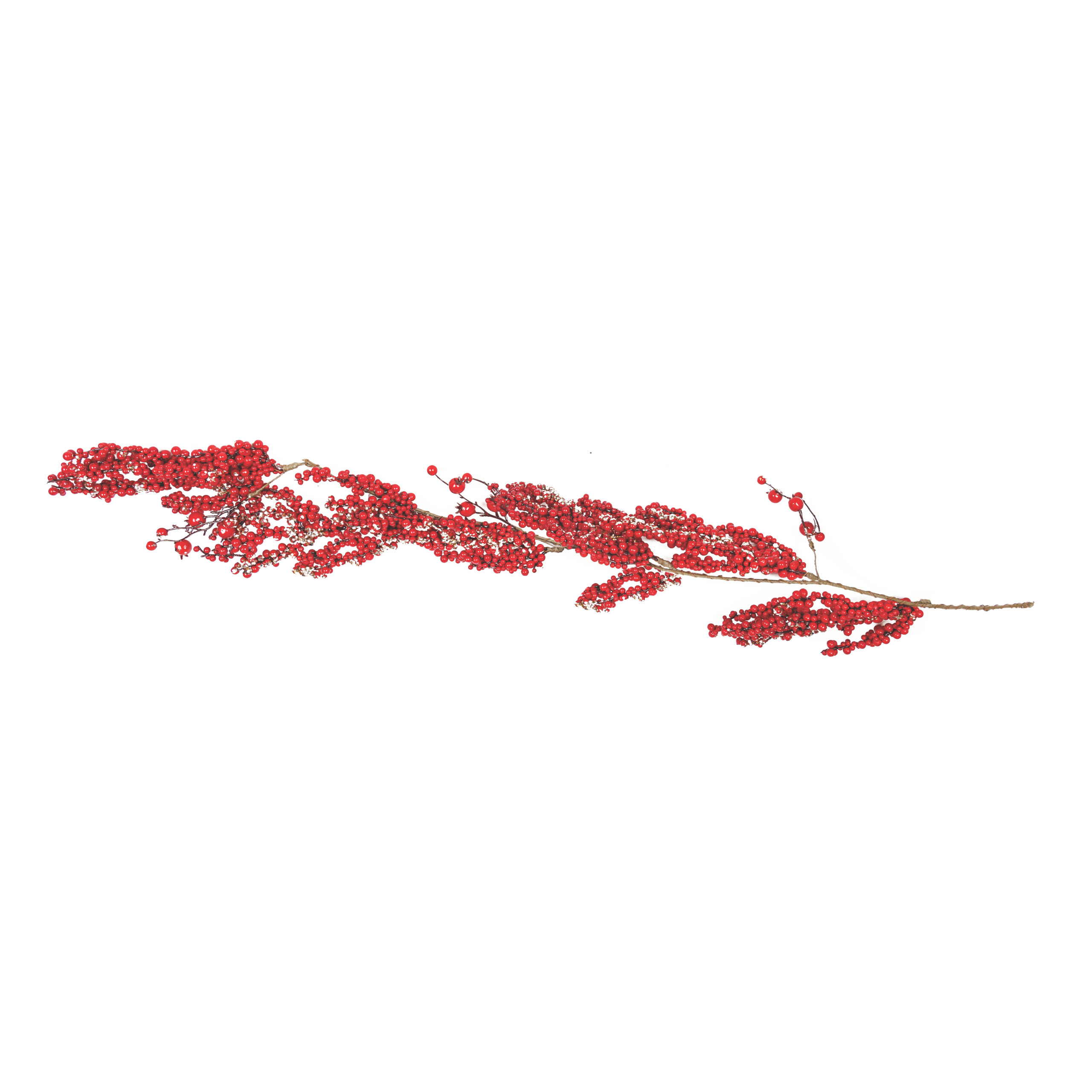 GARLAND W RED & CHAMPAGNE BERRIES