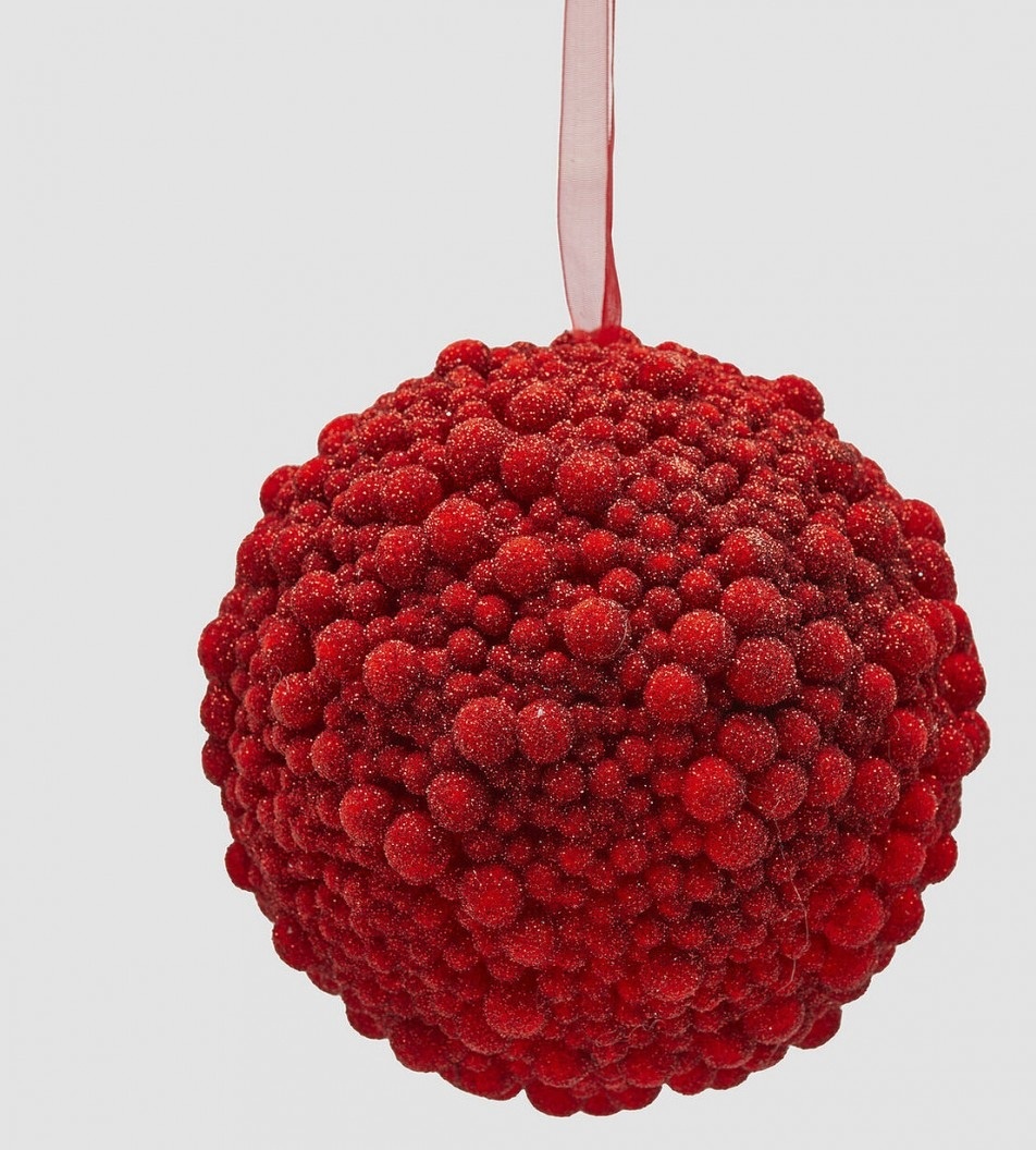BALL SPHERE RED LARGE DECORATION