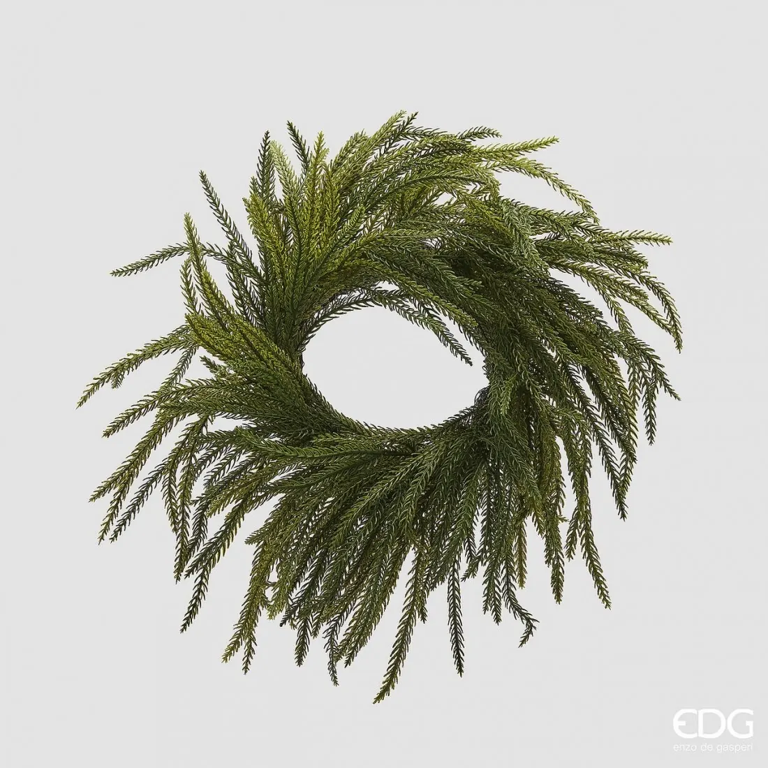 CRYPTOMERIA BRANCH WREATH GREEN