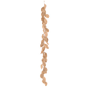 GARLAND WITH GOLD LEAVES H.180CM