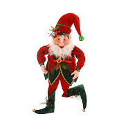 HANGING RED/GREEN FAT ELF H.66CM