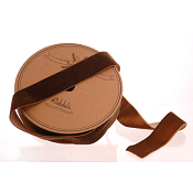 DARK BROWN RIBBON 2.5CMX9M