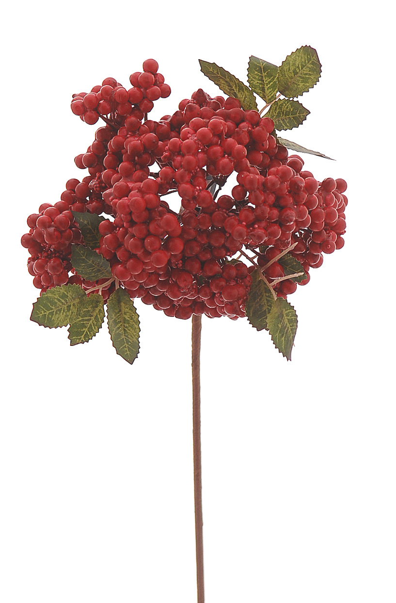 PL BRANCH SNOWY WITH BERRIE H.28CM WEIGHT 0.070Kg