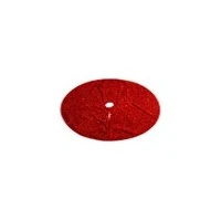 Red Sequin Tree Skirt 122cm